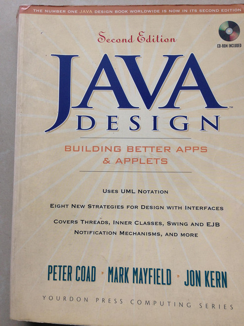Java Design: Building Better Apps and Applets