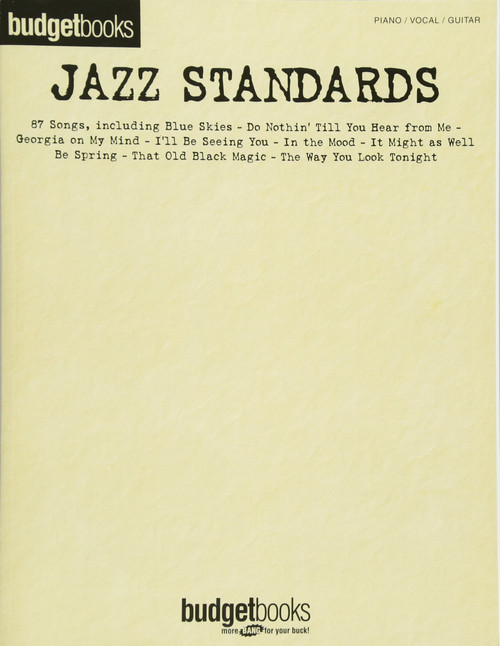 Jazz Standards: Budget Books