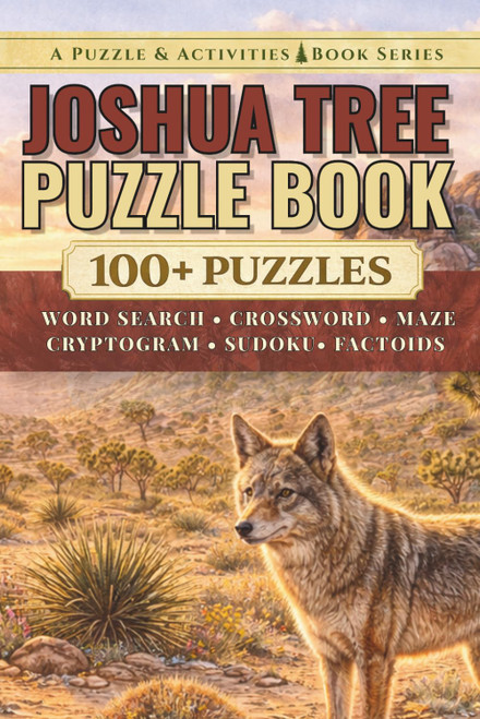 Joshua Tree: An Unofficial Puzzle & Activities Book with 100+ Word