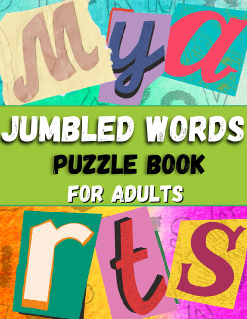 Jumbled Words Puzzle Book for Adults