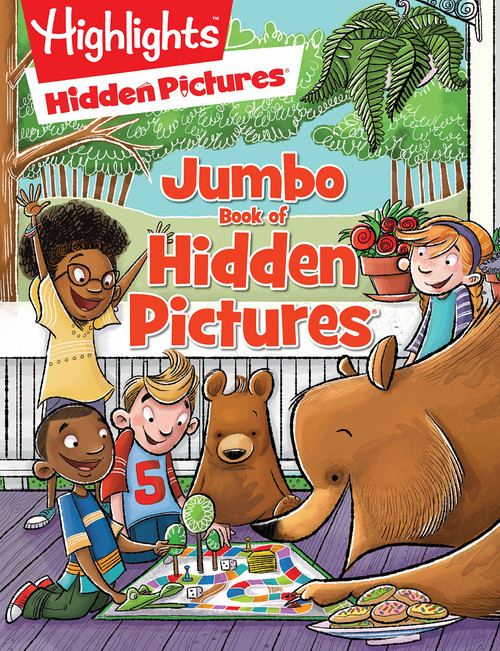 Jumbo Book of Hidden Pictures: Puzzle Activity Book for Kids Packed with
