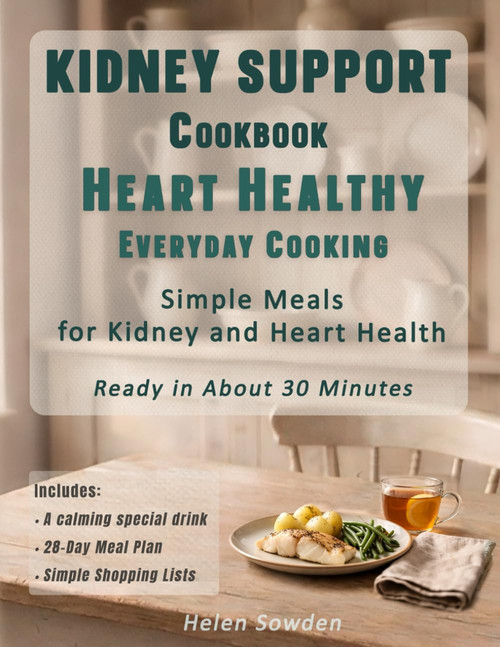 Kidney Support Cookbook, Heart Healthy Everyday Cooking