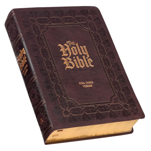 KJV Study Bible, Large Print King James Version Holy Bible, Thumb Tabs,