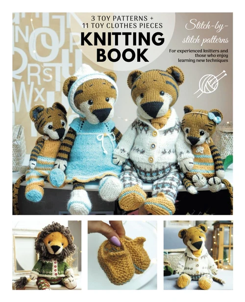 Knitting book - Tiger Family