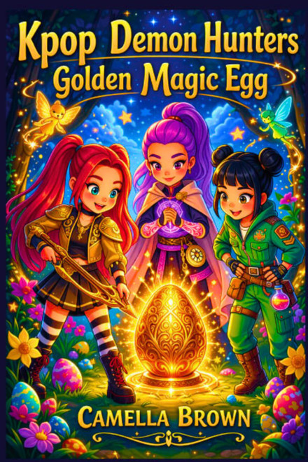 K-pop Demon Hunters Book: Golden Magic Egg