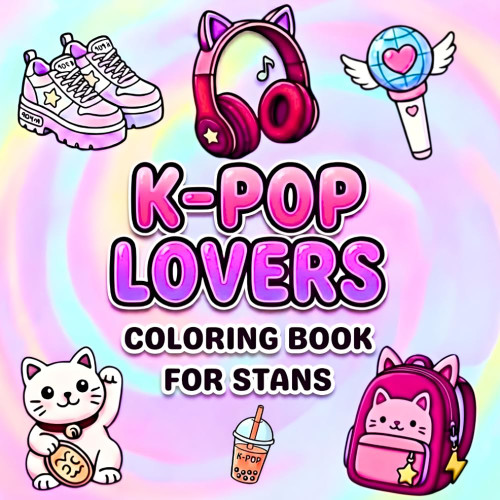 K-PoP Lovers: Bold and Easy Illustrations of Korean Pop Idols and