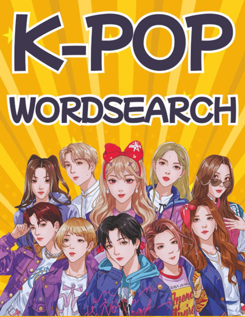 K-Pop Wordsearch: 37 Puzzles