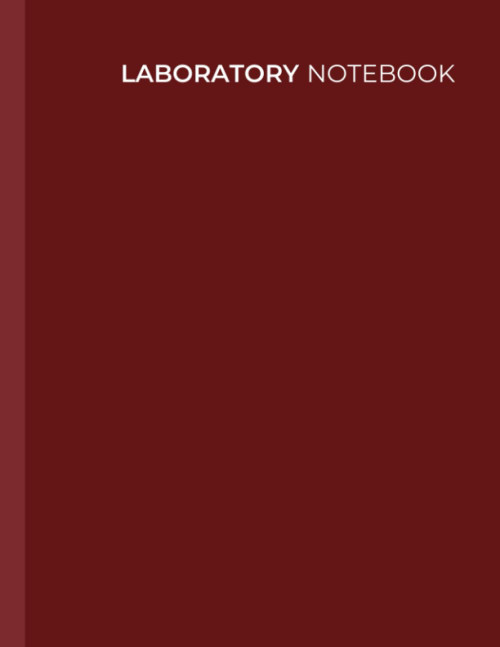 Laboratory Notebook - Large Student Lab Book