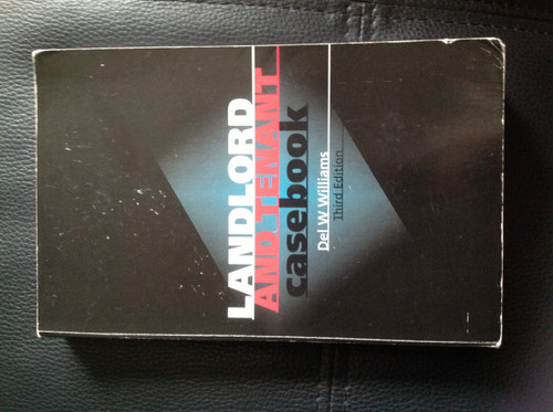 Landlord and Tenant Casebook