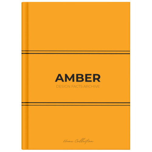 Large Orange Coffee Table Book – AMBER Design Facts Archive: Decorative Neutral
