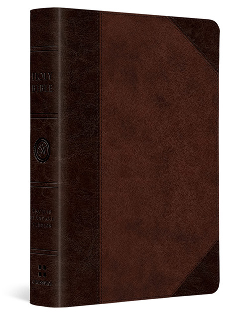 Large Print Bible – Brown, Red Letter (ESV)