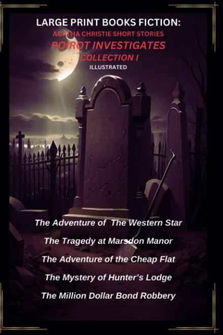 Large Print Books Fiction: Agatha Christie Short Stories Poirot