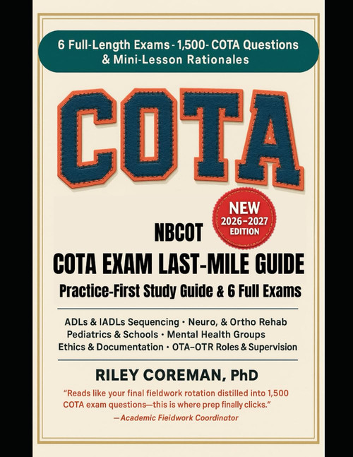 Last-Mile Guide to Nbcot Cota Exam 2026–2027