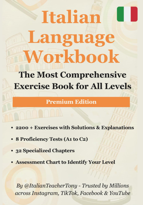 Learn Italian Fast for Adults: The All-in-One Workbook: Master Italian