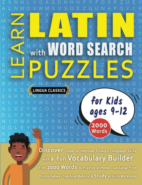 Learn Latin with Word Search Puzzles for Kids 9