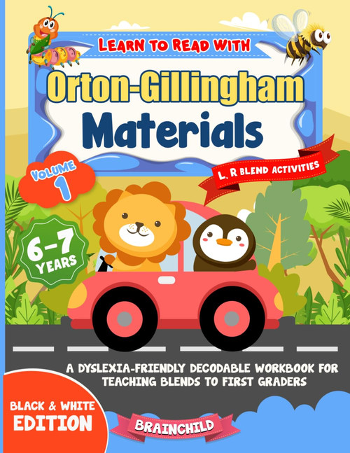 Learn to Read With Orton Gillingham Materials. A Dyslexia-Friendly