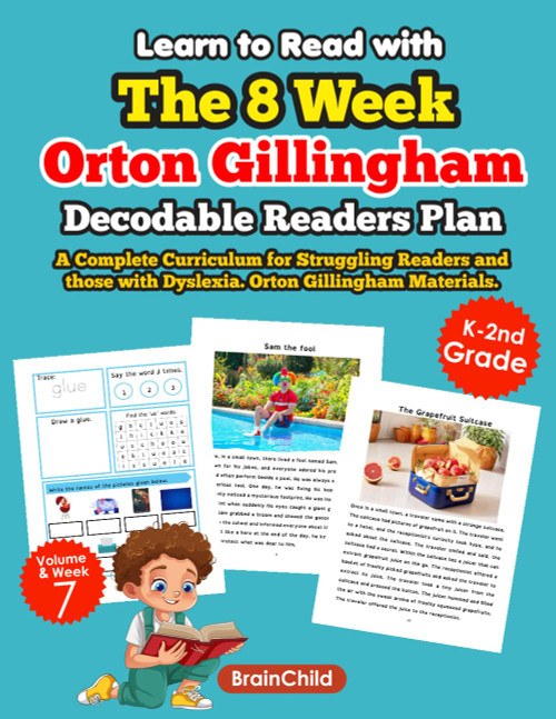 Learn to Read with The 8-Week Orton Gillingham Decodable Readers Plan