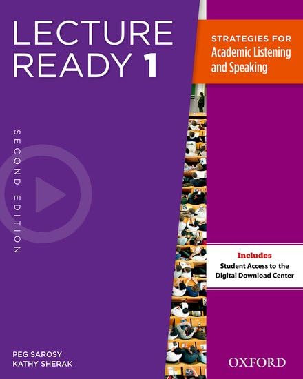 Lecture Ready Student Book 1