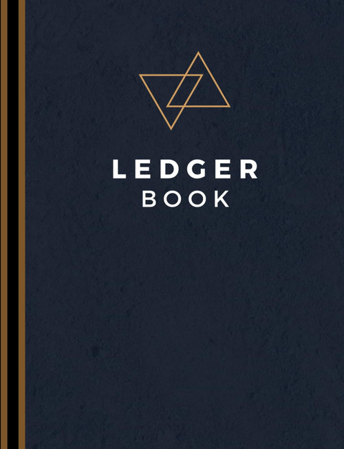 Ledger Book: Income and Expense Log Book - Simple Ledger for Bookkeeping