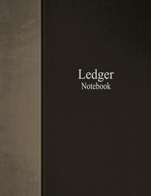 Ledger Notebook: Columnar Ruled Ledger