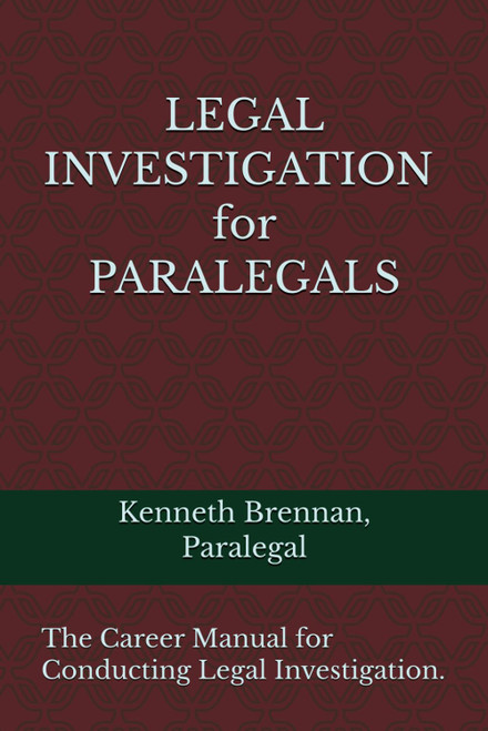 Legal Investigation for Paralegals