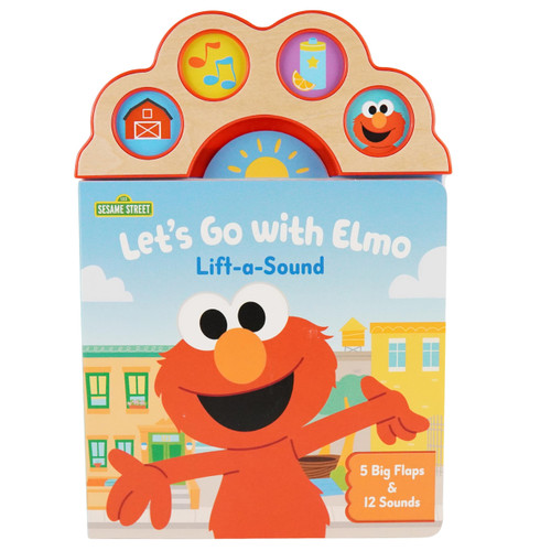 Let's Go With Elmo - A First Lift-a-Flap Sound Book for Babies and