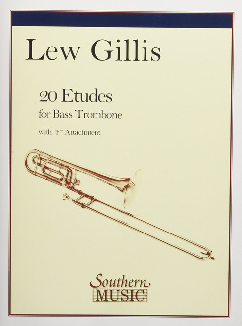 Lew Gillis - 20 Etudes for Bass Trombone | Bass Trombone Sheet Music