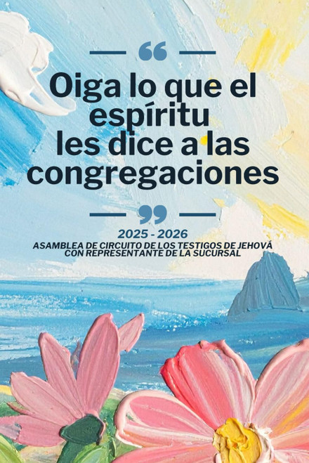 Libreta para el Programa de la Asamblea de Circuito con Representante de