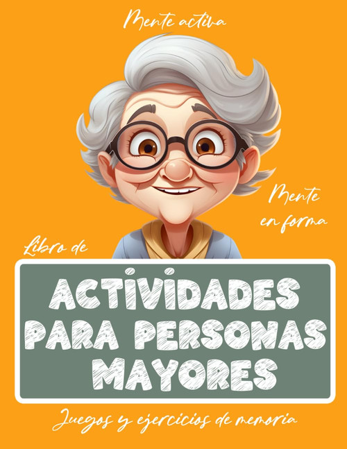 Libro de actividades para personas mayores