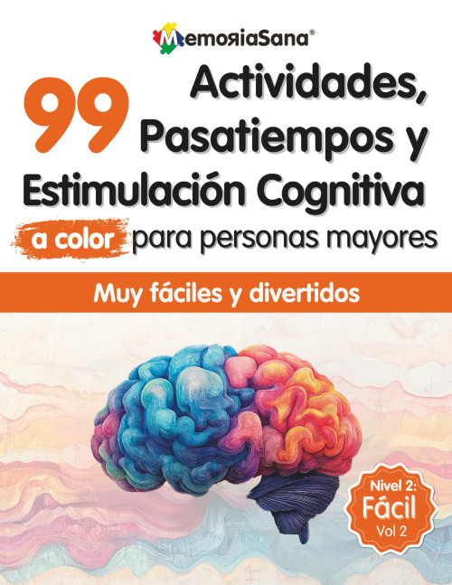 Libro de Actividades, Estimulación Cognitiva y Pasatiempos para Personas Mayores