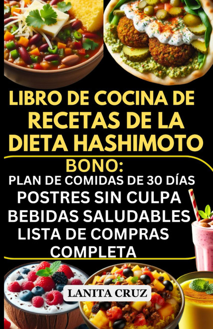 Libro de cocina de recetas de la dieta Hashimoto