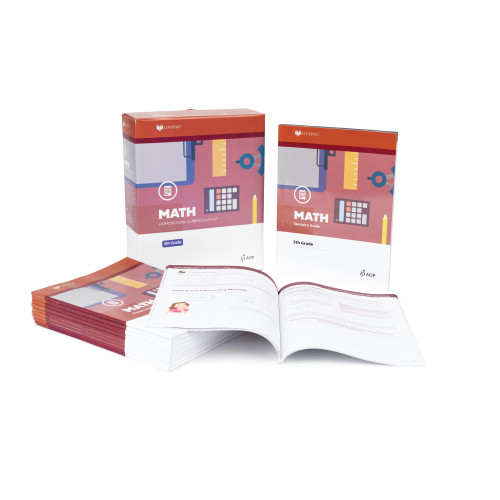 LIFEPAC 5th Grade Math Set