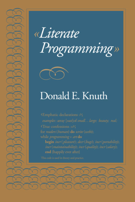 Literate Programming (Volume 27)
