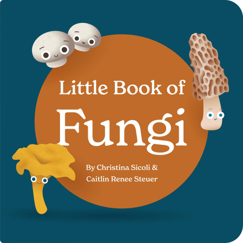 Little Book of Fungi Board Book for Babies and Toddlers Exploring