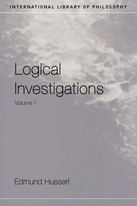 Logical Investigations, Vol. 1