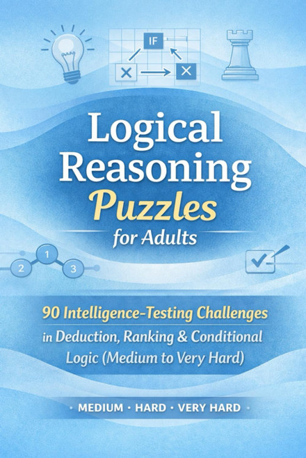 Logical Reasoning Puzzles for Adults 90 Intelligence-Testing Challenges