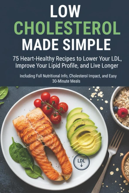 Low Cholesterol Made Simple: 75 Heart-Healthy Recipes to Lower Your LDL