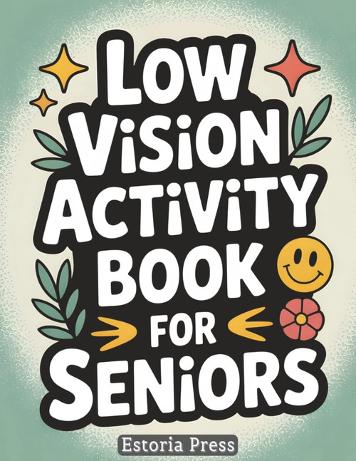Low Vision Activity Book: Puzzles for Vision Impaired Adults | Visually