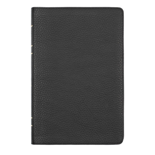 LSB Holy Bible, Handy Size, Black Premium – Genuine Leather, Red Letter