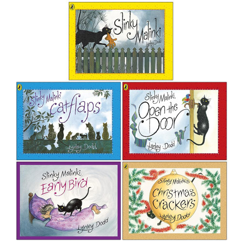 Lynley Dodd Slinky Malinki Hairy Maclary and Friends Series 5 Books