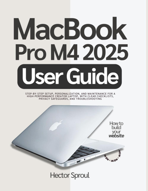 MacBook Pro M4 2025 User Guide: Step-by-step Setup