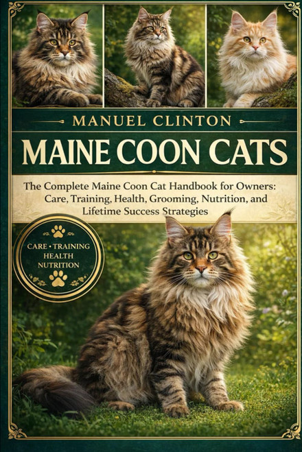 MAINE COON CATS: The Complete Maine Coon Cat Handbook for Owners: Care