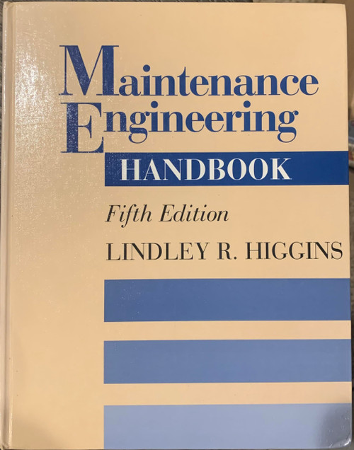 Maintenance Engineering Handbook