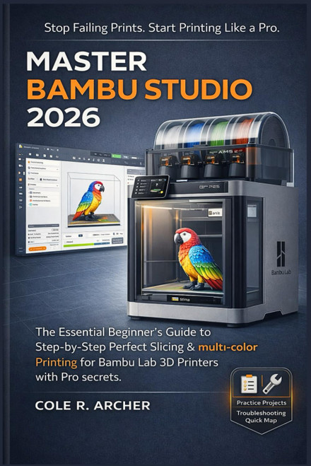 MASTER BAMBU STUDIO 2026: The Essential Beginner's Guide to Step-by-Step