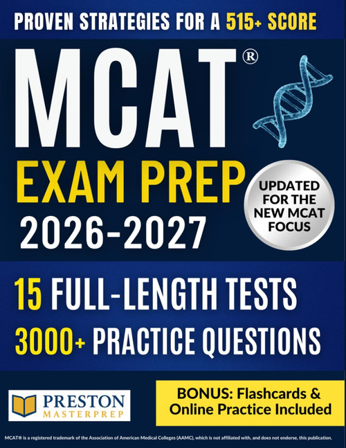 MCAT® Exam Prep: The Strategic Guide to the New MCAT Focus 3
