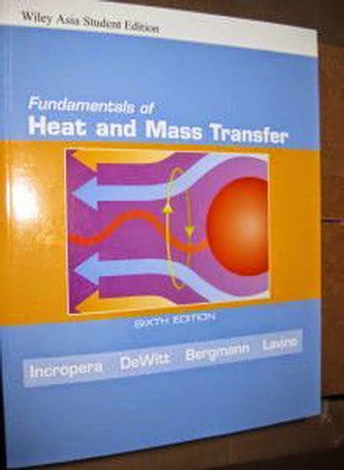 Fundamentals Of Heat And Mass Transfer
