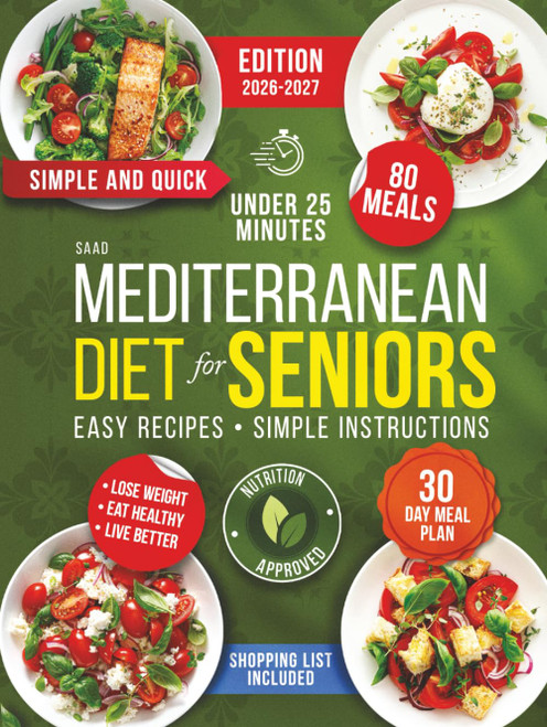 Mediterranean Diet Cookbook for Beginners – Healthy Eating Cook Books with Easy