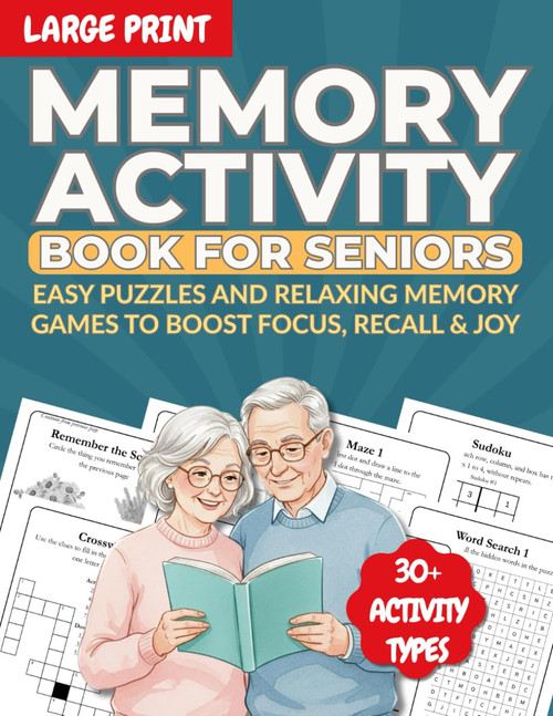 Memory Activity Book for Seniors