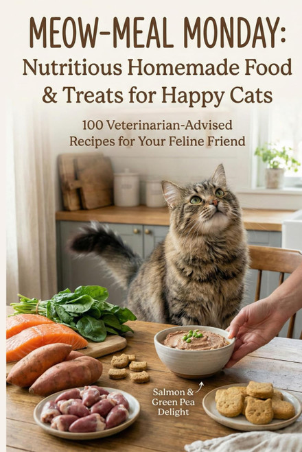 Meow-Meal Monday: Nutritious Homemade Food & Treats for Happy Cats