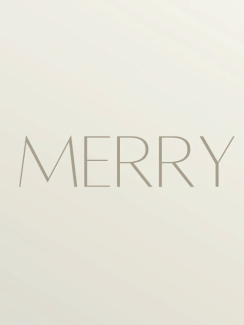 Merry: Christmas Decorative Coffee Table book for Stacking and Shelf